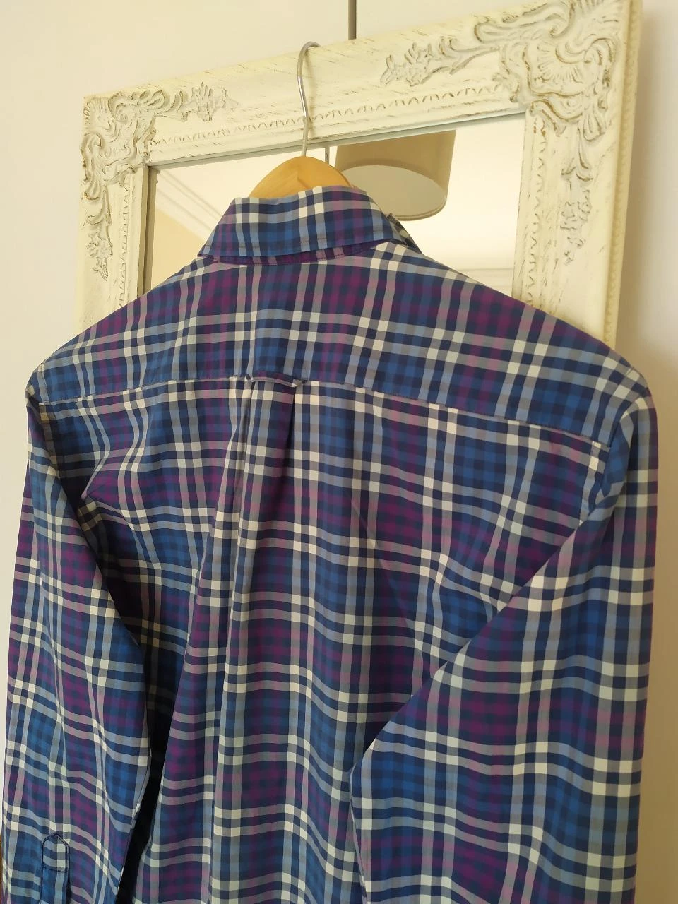 Chemise GANT Alessio Bay Poplin à Carreaux 100% Coton Homme S – photo 11